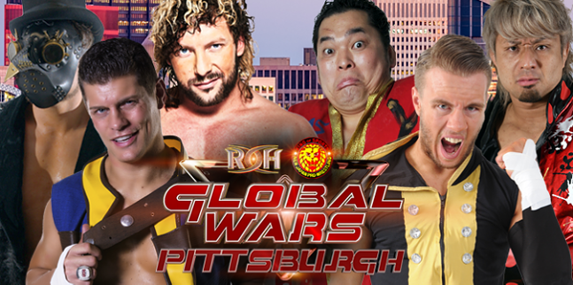 Ring of Honor and New Japan Pro-Wrestling Global Wars ignites Stage AE 10/13/17