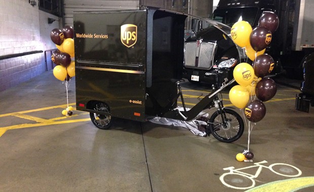 Pittsburgh becomes first U.S. city with year-round UPS bike-delivery route