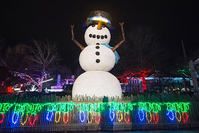 Kennywood sparkles for the season with Holiday Lights
