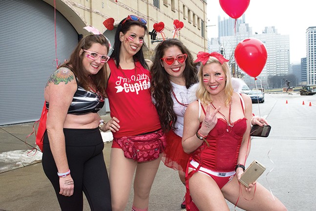 Pittsburgh’s Cupid’s Undie Run raises money for neurofibromatosis research