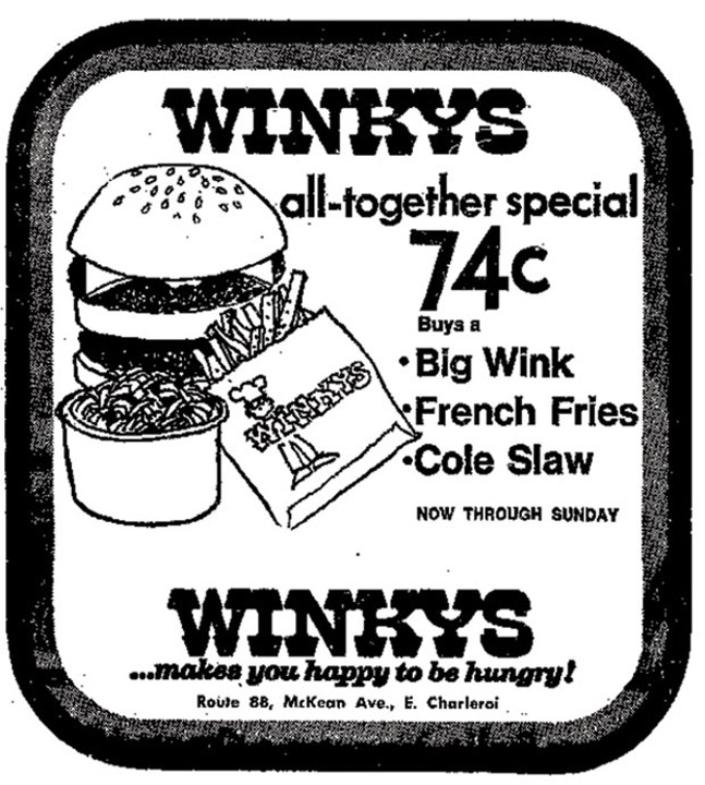 Remembering Pittsburgh’s Winky’s Burger Franchise