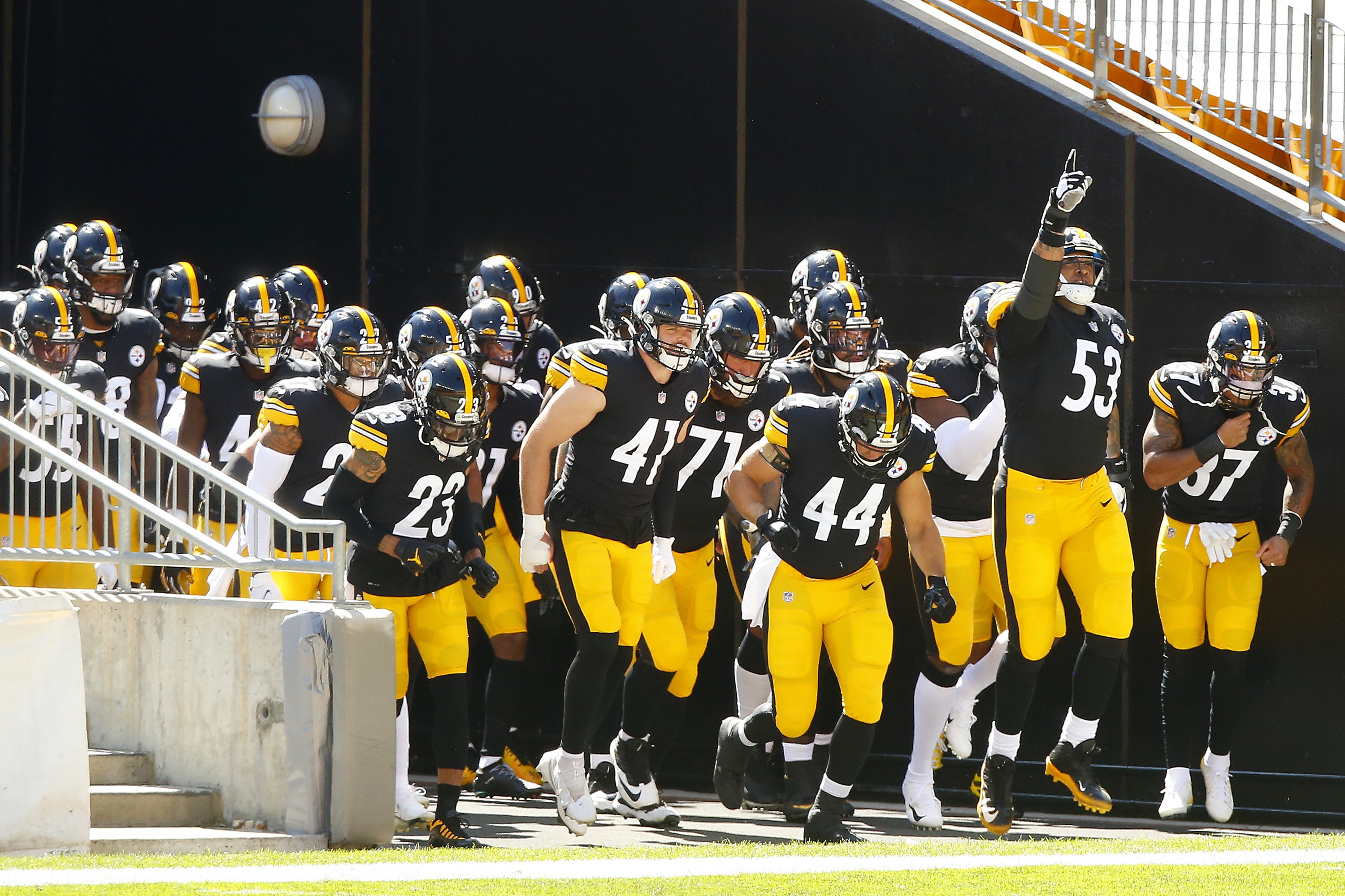 Steelers get 26-21 win at empty Heinz Field, Photos, Pittsburgh