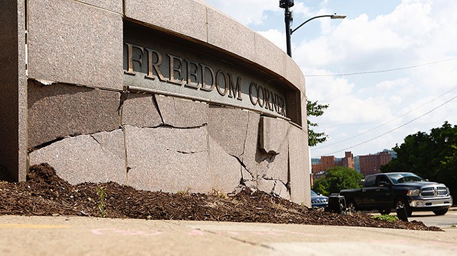 Historic Freedom Corner suffers damages; leaders work to rebuild