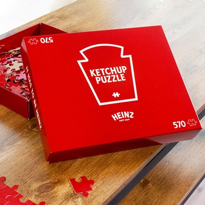 No one has finished the Heinz Ketchup Puzzle, and I have 'proof'