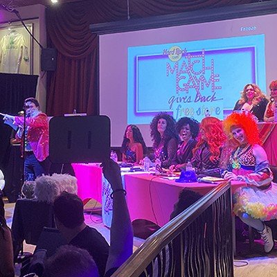 Joe King's Match Gayme features drag queens and Gisele Fetterman