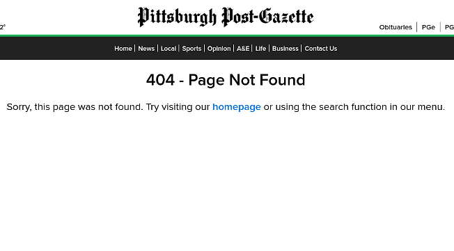 Pittsburgh Post-Gazette removes a Black reporter from George Floyd protest  coverage, says union, News, Pittsburgh