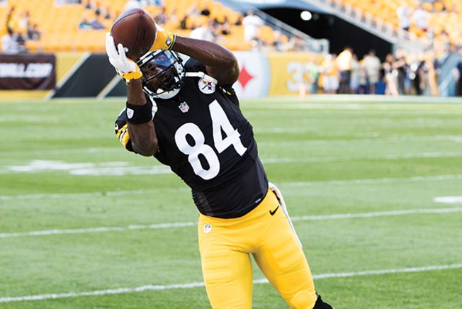 Pittsburgh Steelers receiver Antonio Brown sends jersey to Pro Football  Hall of Fame 