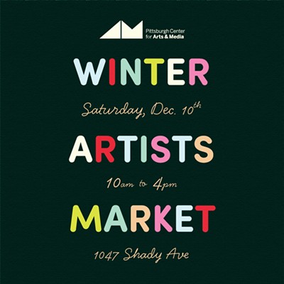 Winter Artists Market: Saturday, December 10th, 10:00am to 4:00pm, 1047 Shady Ave.