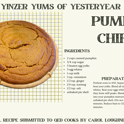 Yinzer Yums of Yesteryear: Pumpkin chiffon pie