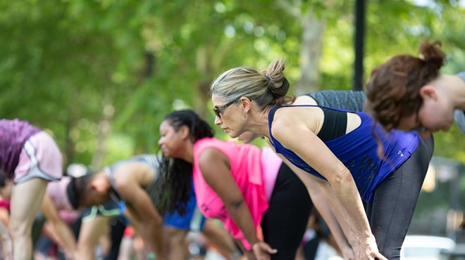 Yoga in Allegheny Commons Park-August 14